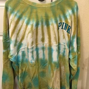 PINK Victoria's Secret Green Tee